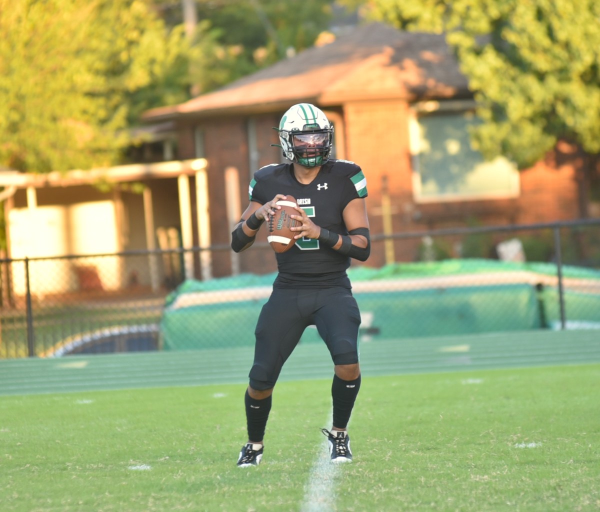 Bishop McGuinness QB Damon Cochran II 